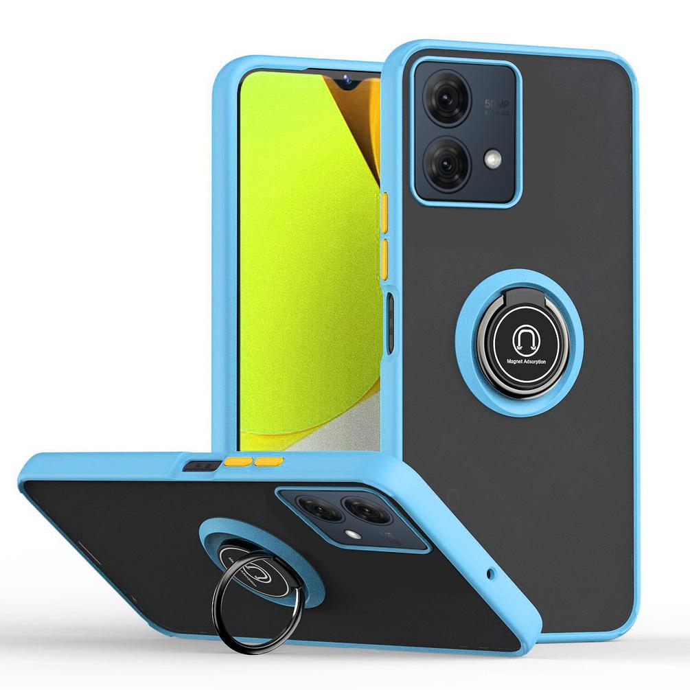 Rotatable Bracket Case for Moto G84 G54 G14 G13 G23 G53 G73 E13 G 5G 2023 G32 G52 G22 G31 G41 G60 G30 G20 G10 Finger Ring Cover
