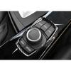 For BMW X1 F48 2016-2022 ABS Carbon Fiber Console Driving Mode Button Ring Trim