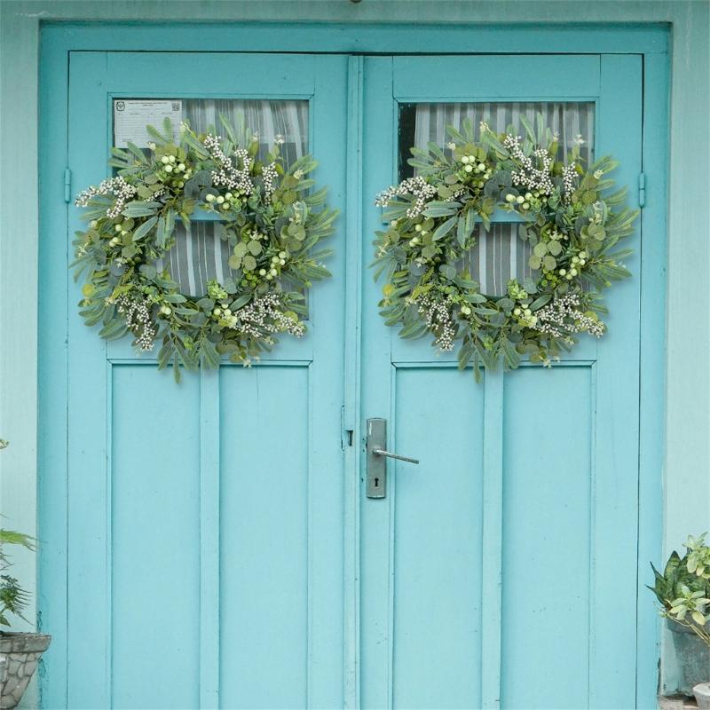 Spring Wreath for Front Door, Window, Wedding Party, Indoor and Outdoor