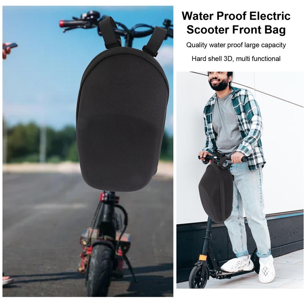 Electric Scooter Handlebar Bag Water Proof EVA Hard Shell Scooter Front Hanging Bag for M365 M365Pro