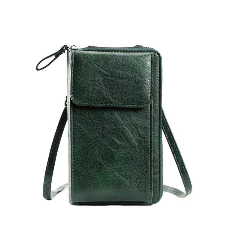 2024 Bestseller Retro Dámská Peněženka & Crossbody Taška na Mobil