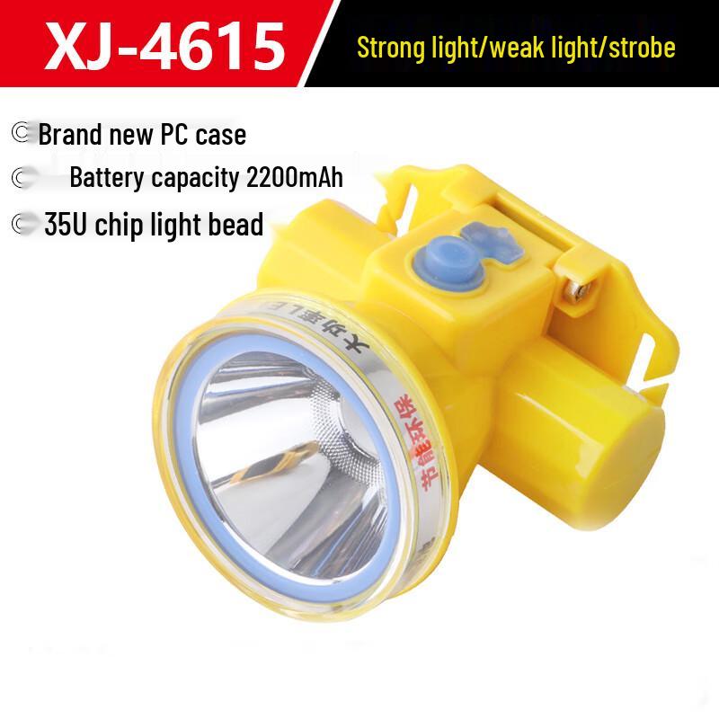 High-Power Rechargeable Waterproof LED Headlamp