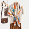 New fashion 111 mulberry silk silk scarf, women's Spring Festival gift for elders to keep warm 111 silk collection