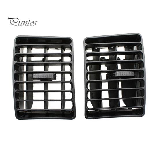 Replacement Parts for Corolla 2Pcs AC Vent Panel Toyota 2003-2012, Dashboard Center Automatic Air Flow Direction Adjustment Console Outlet Grille
