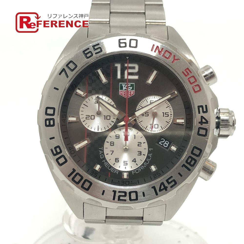 

TAG HEUER CAZ1114 Formula 1 Chronograph Quartz Watch SS Men s Silver [Used]