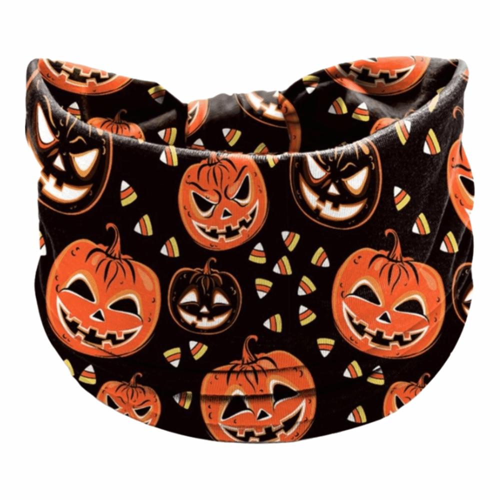 

Skull Print Halloween Headbands Pumpkin Yoga Hair Band Fashion Women Headwrap Hair Accessories K