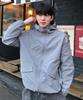 Mindbridge Two-Tone Seersker Hooded Blouson
