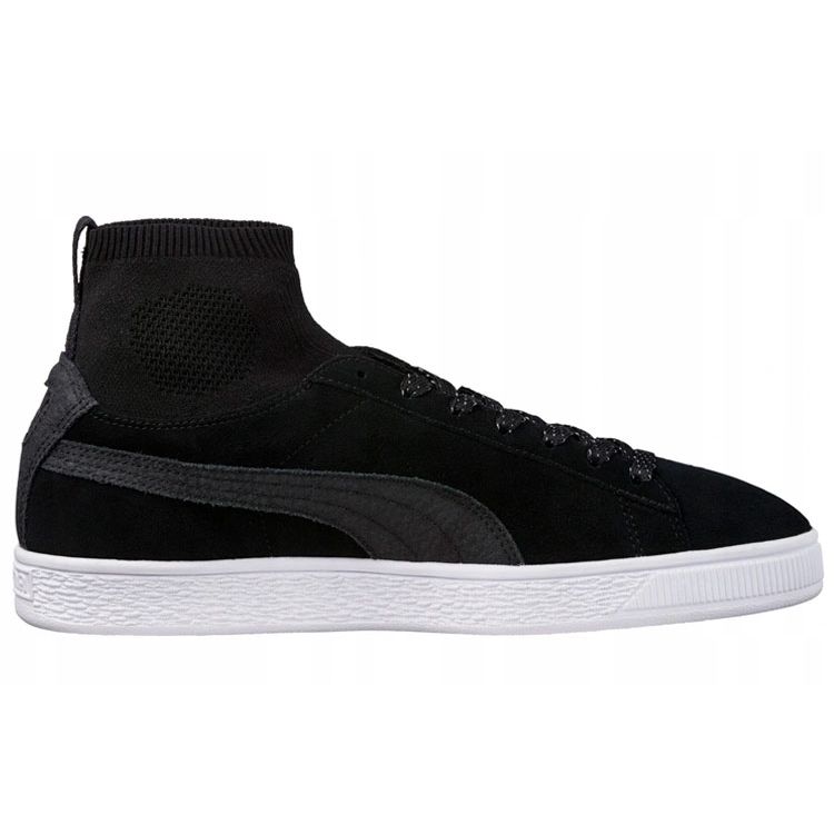 Puma Suede Classic Mid-Top Casual Sneakers Women Sneakers Black 365875-01