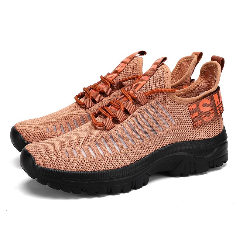 Men'S Lightweight Running Shoes Comfortable Breathable Mesh Fashionable Blue Shoes Quick Drying Anti Slip Fit Men'S Sneakers