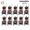 New Kids Toys Napoleonic Wars General Soldier Building Blocks Imperial Navy Mini Action Figures Toys For Kids Birthday Gifts