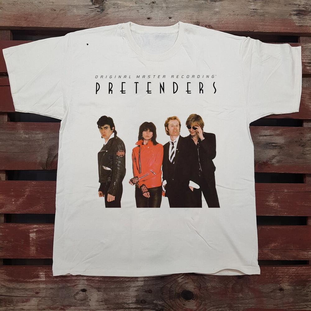 The Pretenders - Pretenders Self Titled Album White T Shirt Full Size S-5XL Unisex T-Shirt XXXL