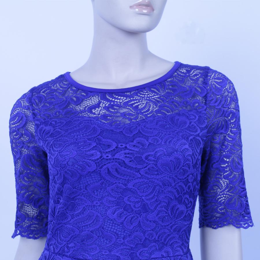 2024 European & American Off-Shoulder Lace Pencil Skirt Dress for Women