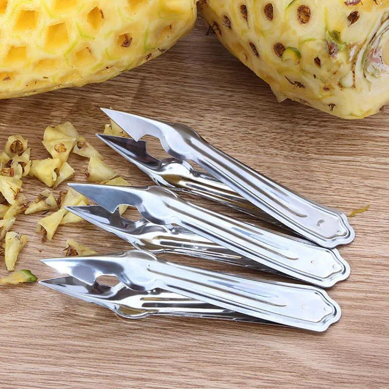 Stainless Steel Pineapple Eye Remover With Sharp Tip Durable Design For Home Kitchen Fruit Prep Daily Use