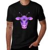 Cute Space Alien Cow TShirt Construction Work Tee Shirt