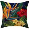 Exotic Floral Patterned PillowcaseSuitable for Sofa Car Bedroom Decorative Cushion Cover Pillow Cover