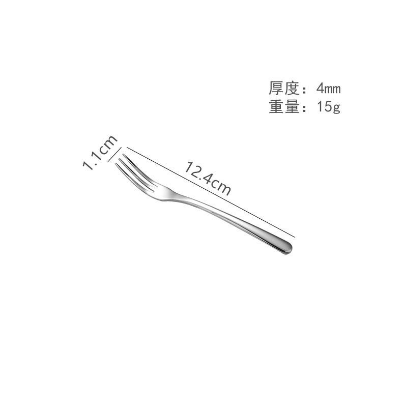 

Thickened 304 stainless steel spoon Western tableware set Steak knife Fork supplies Coffee spoon Dessert ice spoon