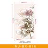 Refrigerator Wallpaper Vinyl Sticker Rose Sea Landscape Cat Fridge Door Decal Self-adhesive Kitchen Decor Wardrobe Furniture Renovation Poster