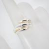 [Used] TIFFANY 925/750 Twisted Ring / Size 10 / J69-3