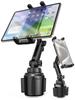 Kolasels Car Tablet Cup Holder with 2024 Improved Extendable Car Tablet Cup Car Drink Holder for Car Phone Easy Japanese Instruction Manual Fits Inch