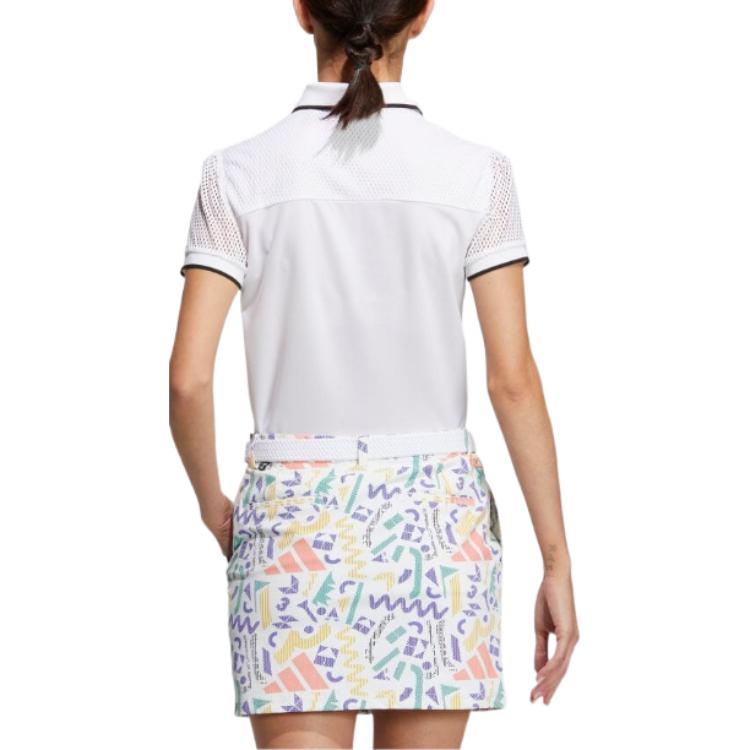 New Adidas Polo Shirts Women's White HS6991