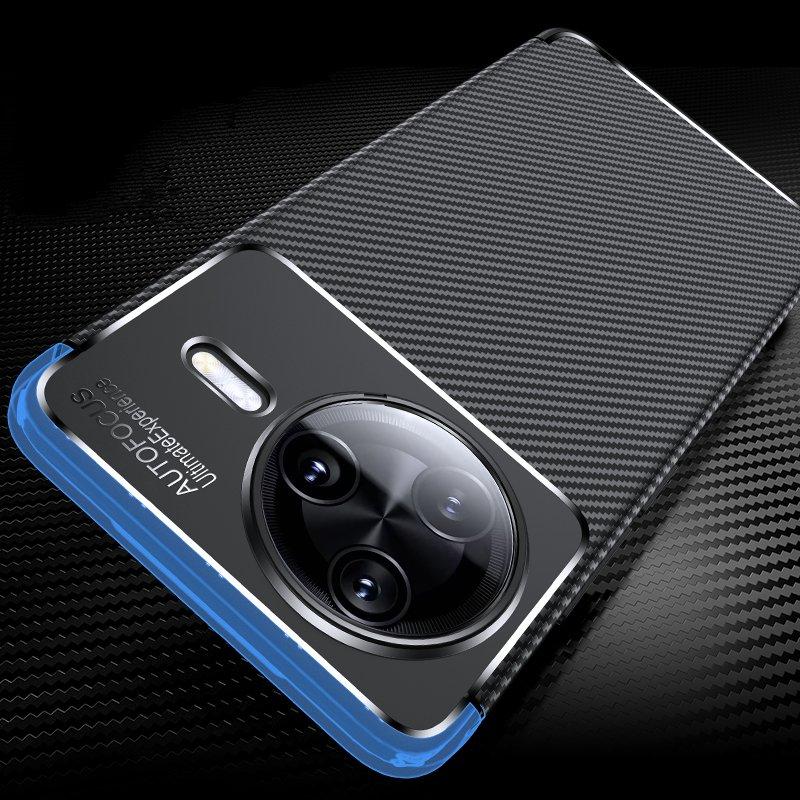 For Poco F7 Pro Case Cover Poco F7 Pro Coque Fundas Luxury Business Soft Carbon Fiber Protective Phone Case Poco F7 Pro