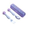304 Stainless Steel Forks And Spoons Cutlery Set With Spoon And Fork, Cute Cartoon Tableware With Box For Travel