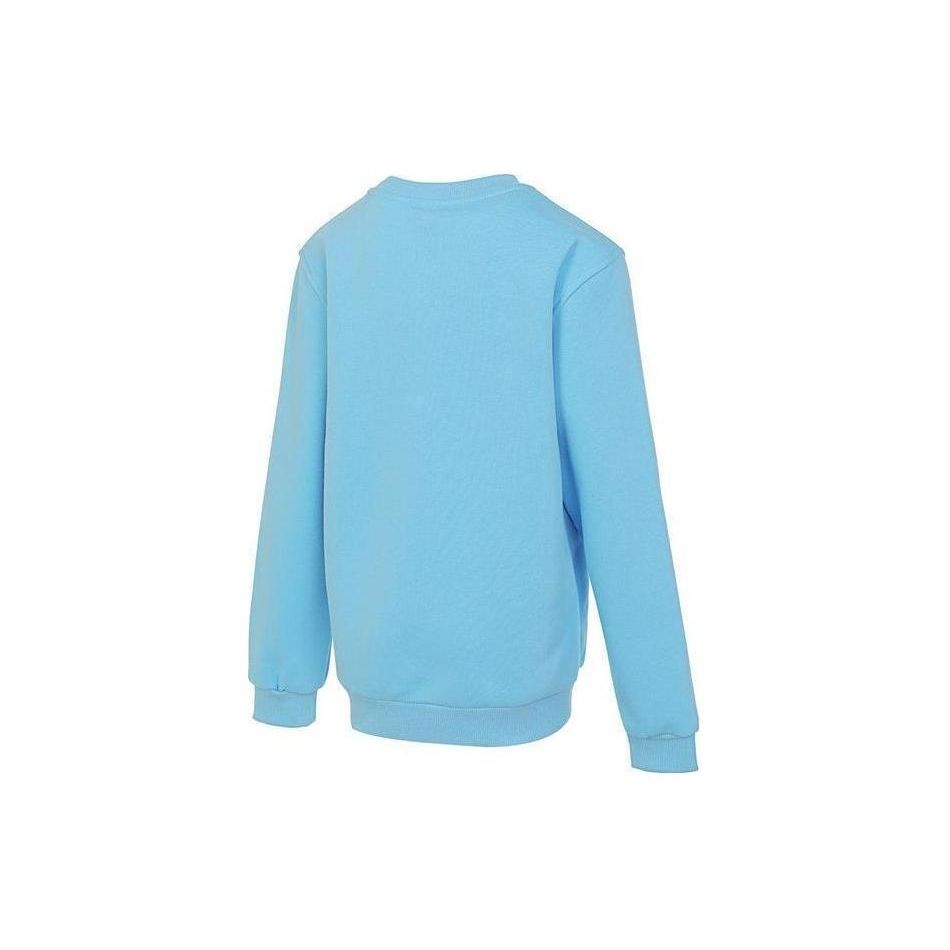 Nike Crew Neck Loose Fit Logo Print Sweatshirt Kids Tops Sky-Blue FD2992-407