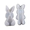 Animal Silicone Molds DIY Resin Casting Molds 3D Cute Rabbit Necklace Pendant Molds for DIY Crafts Jewelry Charm Molds