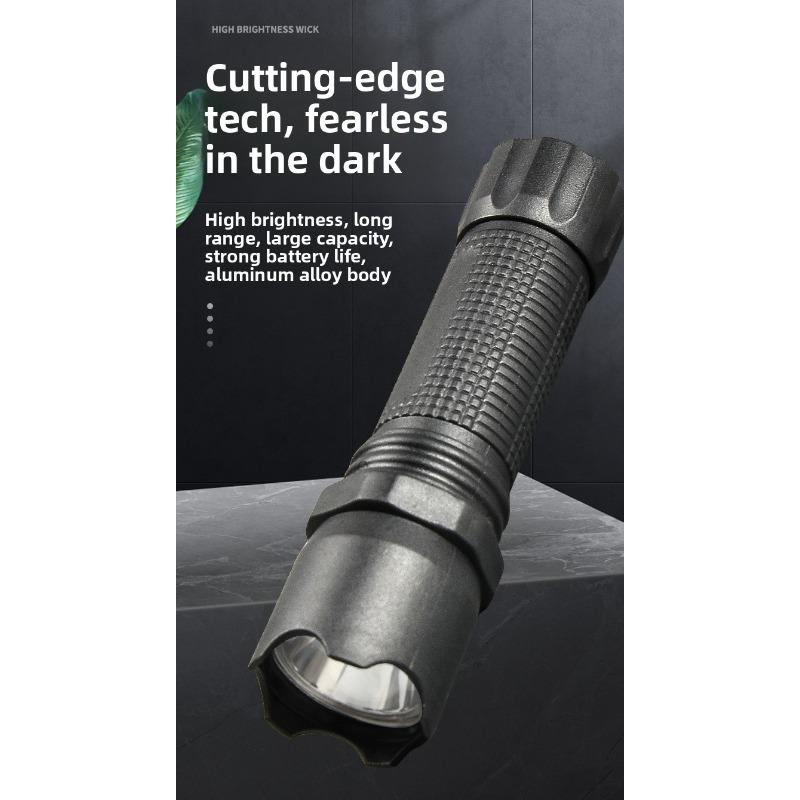 Mini Portable Outdoor Flashlight - Super Bright, USB Rechargeable, Long-Lasting for Home, Camping & Emergency Use