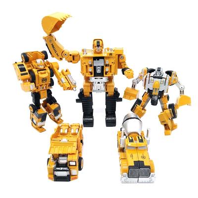 Devastator G1 Transformation Action Figure Toy Scrapper Model Abs Alloy Statue Deformation Car Robot Figma