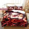 Top Anime Date A Live Kurumi Tokisaki Beding Set Print With Pilowcase Bed Soft Duvet Cover Soft Single Double Quen Super King-Sized Dimensionsd