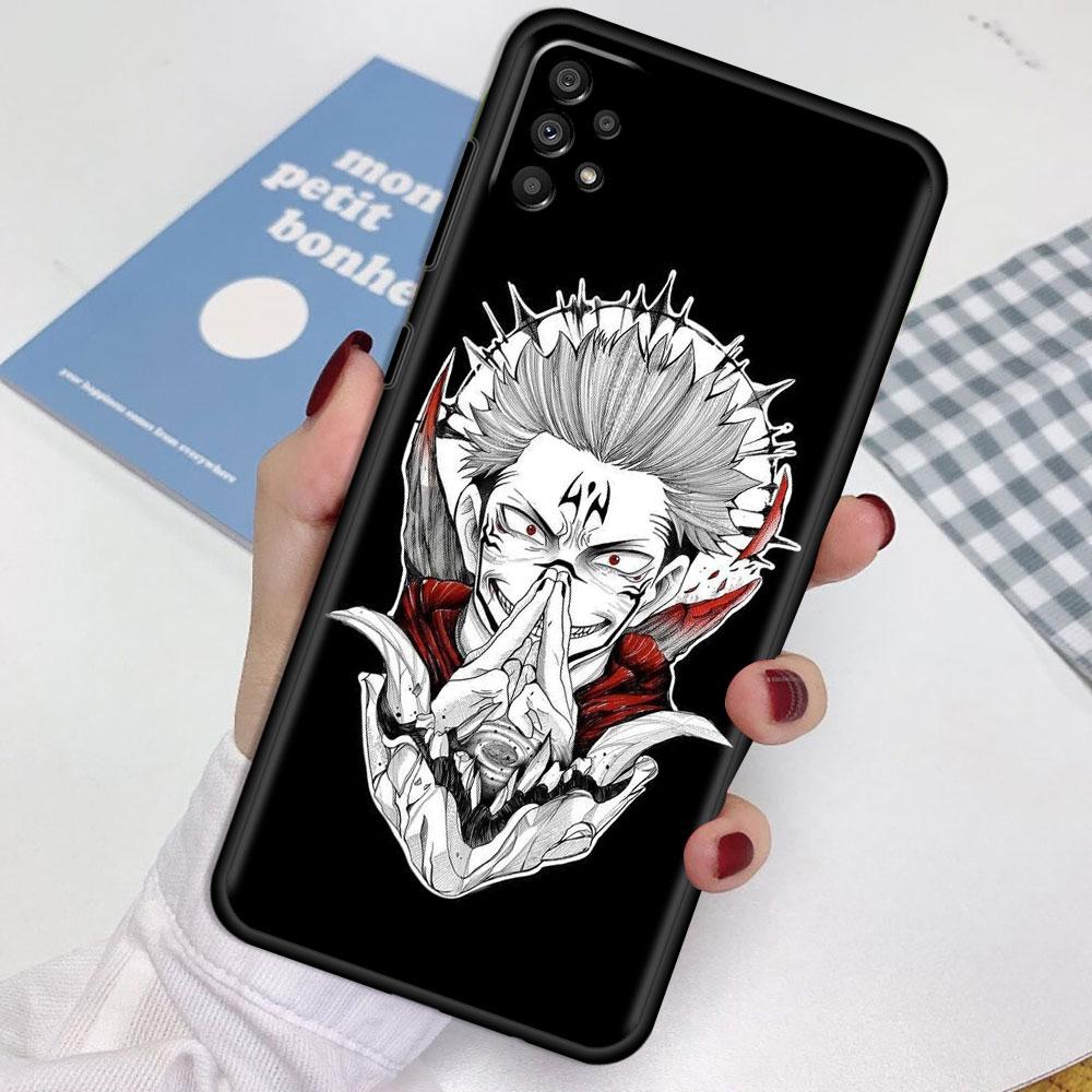 Case For Samsung Galaxy A52 A12 A51 A32 A21s A71 A53 A13 A32 A72 A31 A33 A22 A03 A41 Phone Cover Cute Jujutsu Kaisen