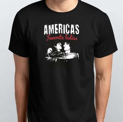 Americas Favorite Ladies Graphic Unisex TSHIRT S M L XL XXL 3 4 XL Black