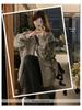 Women's American High-Street Style Loose Irregular Flight Jacket for Spring and Autumn