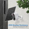 Outdoor Wireless Solar HD Surveillance Camera with Visual Intercom and Night Vision