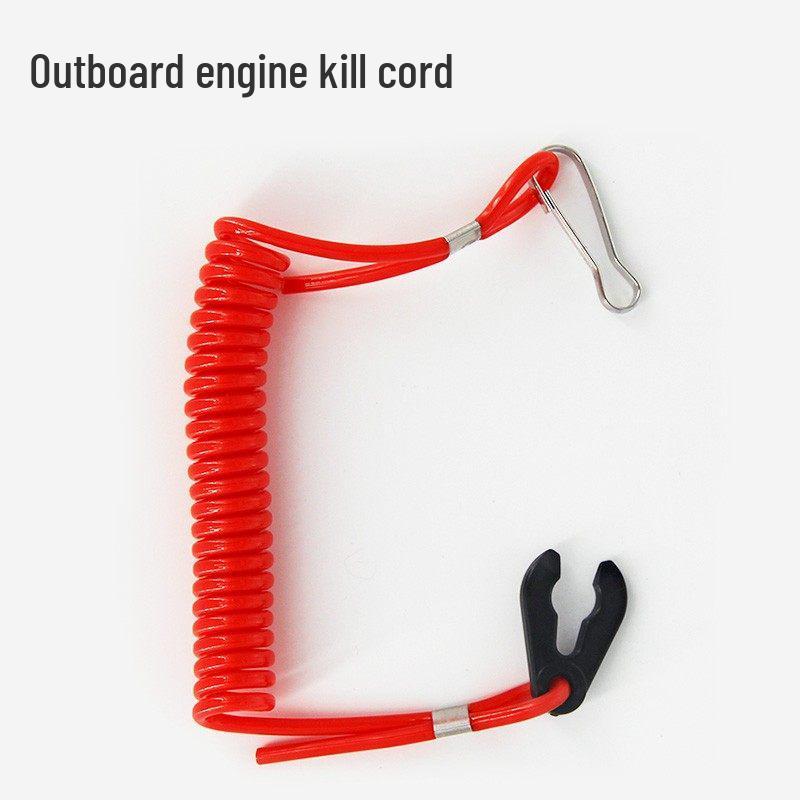Выключатель аварийного останова двигателя лодочного мотора для морского каяка Yamaha, страховочный шнур