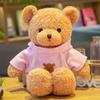 Sweater Bear Doll Clothing Teddy Bear Plush Toy Children's Ragdoll Grabbing Machine Doll Flower Shop Gift