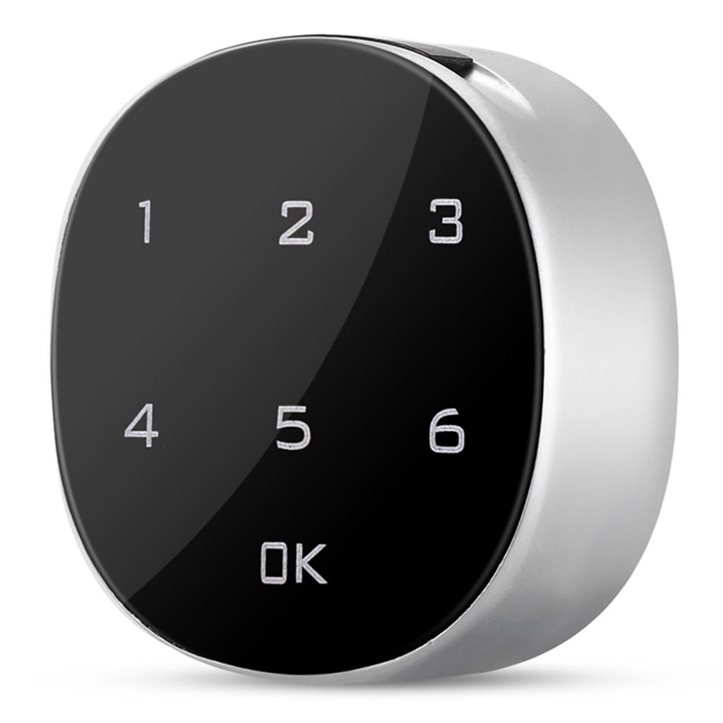 Electronic Cabinet Lock Zinc Alloy Enhanced Safety Flexible Setting Digital Password Keyless Lock