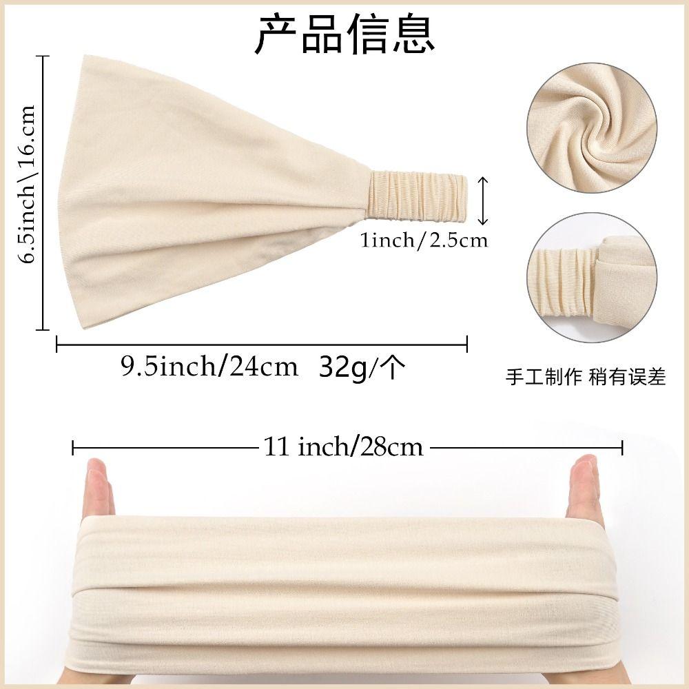 Stretchy Sports Headbands Non Slip Sweatband Fitness Hair Accessories Wide Hair Bands  Sports