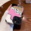 Leopard Cow Joint Silicone Leather Case For Samsung Galaxy A53 5G A32 A52 A31 A54 A34 A51 A23 A71 A72 A73 A14 A13 A12 S21 S22