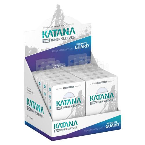 Ultimate Guard Katana Sleeves Transparent Standard 100 Pieces UGD011337
