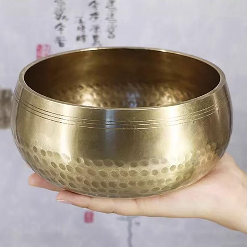 Nepal Singing Bowl Handmade Sound Healing Therapy Instruments Tibetan Singing Bowls Meditation Massage Yoga Chakra Accessories