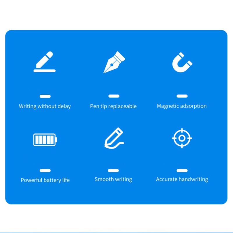 Stylus Pen For Apple Pencil With Led Power Palm Rejection Touch Pencil For Ipad Air 11 10 9 2022 2021 2020 Ipad Capacitive Pen