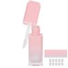 10 Pcs 6ml Empty Lip Gloss Tubes Refillable Lipstick Containers for DIY Lip Gloss Lip Samples Pink Gradient