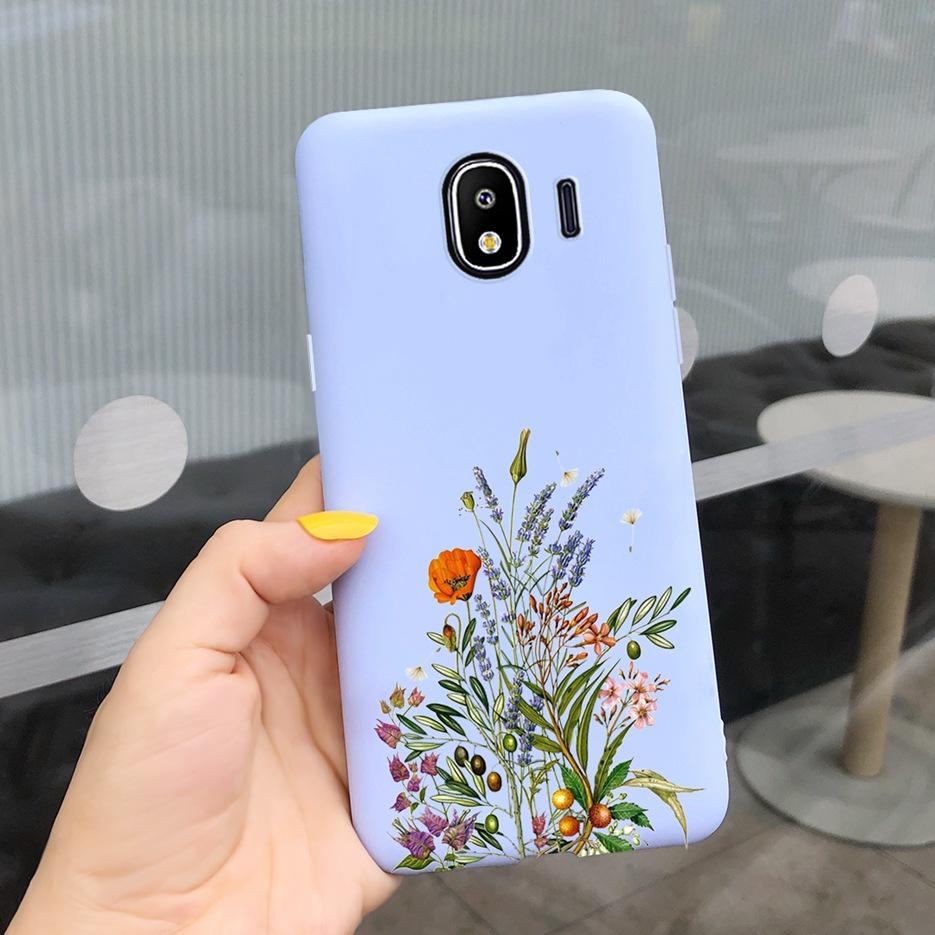 For Samsung Galaxy J4 2018 Case J400F Cute Fashion Cover Soft Silicone Case For Samsung Galaxy J4 Plus 2018 J415F J4 J4+ Fundas