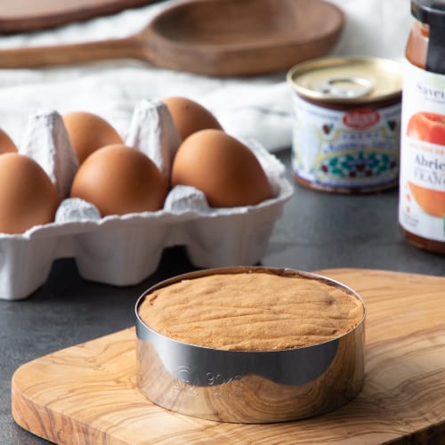 Endo Shoji Commercial-Grade Round Circle Ring, 80 X H35mm, 18-0 Stainless Steel, Made In Japan, WSL08037