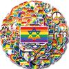 10/30/50/100 stuks Cartoon Regenboog Pride Parade Stickers Grappige LGBT Gay Graffiti Decals Bagage Telefoon Gitaar Decoratie Sticker Speelgoed
