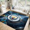 Manchester City Design Kristal Fluweel Tapijt Gezellig Niet?Antislip Bedrukt Tapijt Voor Slaapkamer Woonkamer Entree