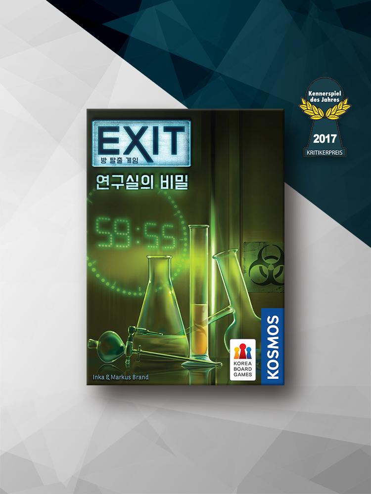 EXIT Escape Game: The Secret of the Laboratory Board Game