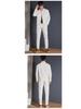 Men's Slim Fit Denim Suit - New Korean Style Jacket & Pants Set for Spring/Autumn